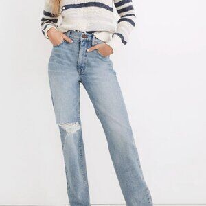 Madewell The Perfect Vintage Straight Jean in Reinhart Wash 24P